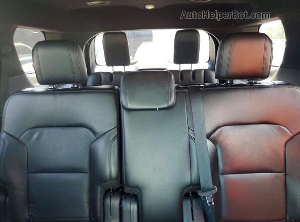 1FM5K8DH9HGA65829 2017 FORD EXPLORER Black Widok wnętrza z tyłu