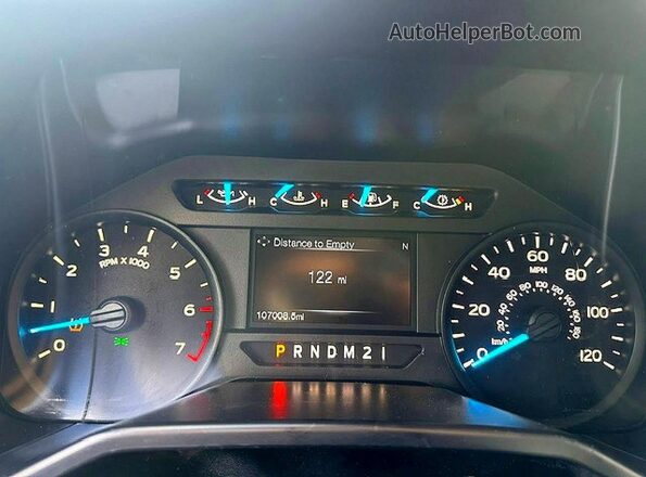 1FTEW1CP9GKF90720 2016 FORD F150 Gray Widok tylnych siedzeń