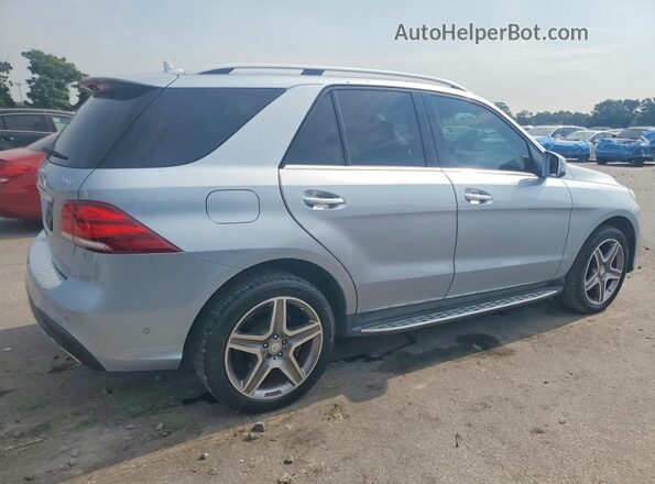 4JGDA5HB4GA706390 2016 MERCEDES-BENZ GLE Blue Przód prawy