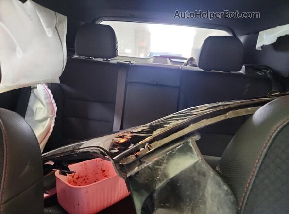 KL79MTSLXNB041619 2022 CHEVROLET TRAILBLAZER White Вид задньої частини салону
