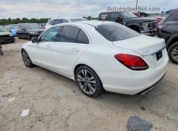 55SWF8DB4KU299675 2019 MERCEDES-BENZ C White Հետևի աջ
