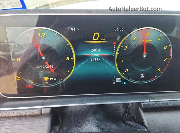 4JGFB4JBXMA304394 2021 MERCEDES-BENZ GLE Black Vista de los asientos traseros