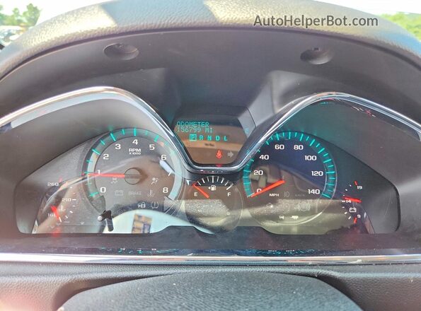 1GNKVHKD9HJ133653 2017 CHEVROLET TRAVERSE Серый Вид щитка приборов