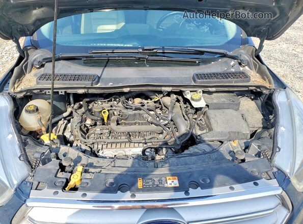 1FMCU9HD9KUB41282 2019 FORD ESCAPE Black Engine compartment view