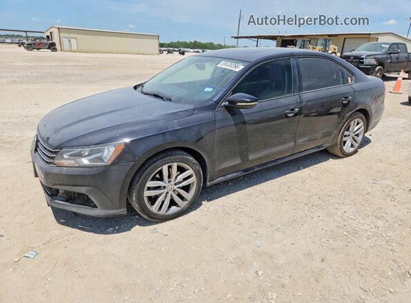 1VWLA7A3XKC009735 2019 VOLKSWAGEN PASSAT Black Задня ліва чверть