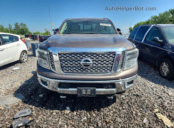 1N6BA1F48GN502769 2016 NISSAN TITAN Серый Вид сзади