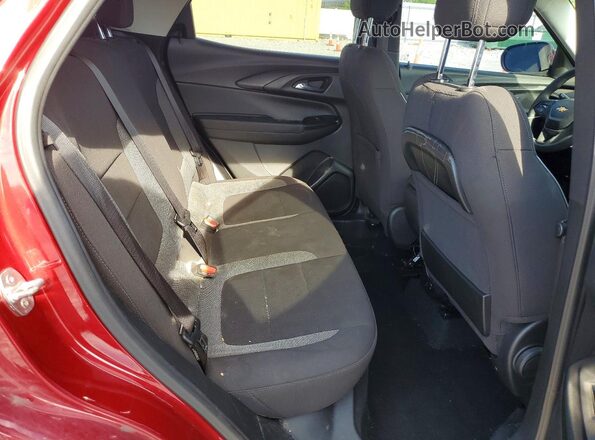 KL79MPSL2MB022987 2021 CHEVROLET TRAILBLAZER Red Engine compartment view