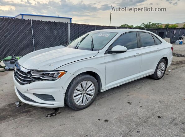 3VWCB7BU4KM236907 2019 VOLKSWAGEN JETTA White Հետևի ձախ