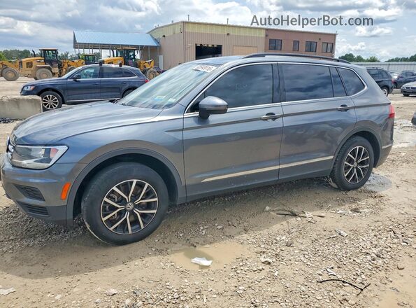 3VV3B7AX1MM081834 2021 VOLKSWAGEN TIGUAN Gray Trasero izquierdo
