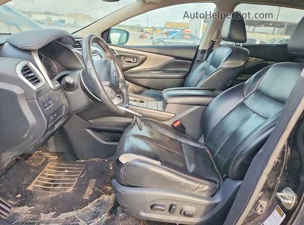 5N1AZ2MG9HN185916 2017 NISSAN MURANO Black წინა პანელის ხედი