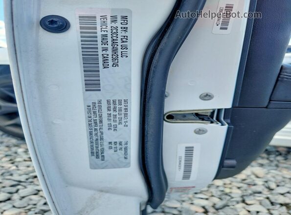 2C3CCAAG4NH236745 2022 CHRYSLER 300 White VIN sticker view