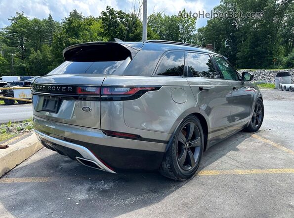 SALYK2FV3LA295050 2020 LAND ROVER RANGE Gray Delantero derecho