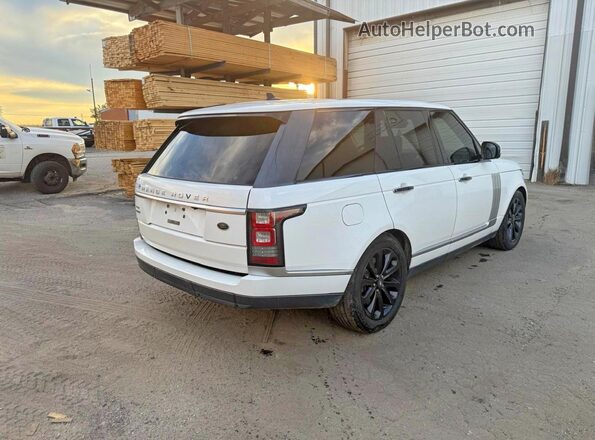 SALGS2VF9GA245118 2016 LAND ROVER RANGE White Front view