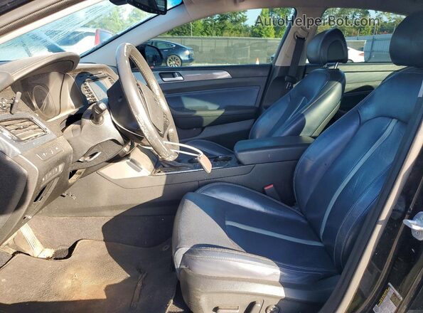 KMHE54L23GA021470 2016 HYUNDAI SONATA Black Вид панелі приладів