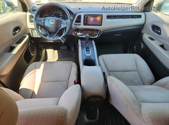 3CZRU5H55GM741397 2016 HONDA HR-V Silver Սարքավորումների վահանակի տեսք