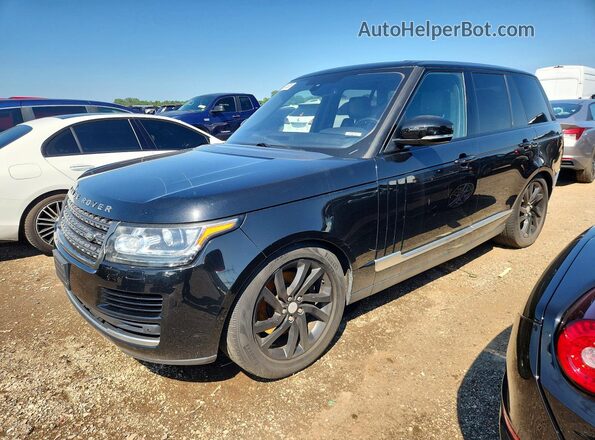 SALGR2KF9GA265806 2016 LAND ROVER RANGE Black Задня ліва чверть