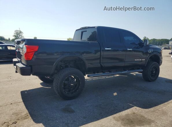 1N6BA1F43GN504073 2016 NISSAN TITAN Черный Передняя правая четверть