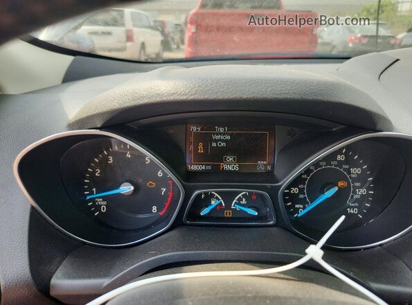 1FMCU9HD2KUB32469 2019 FORD ESCAPE Black Вид задніх сидінь