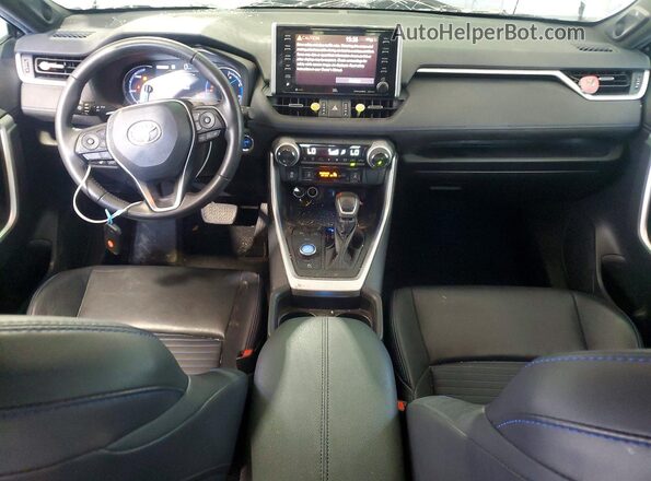 2T3EWRFV5KW015264 2019 TOYOTA RAV4 Silver ხელსაწყოთა პანელის ხედი