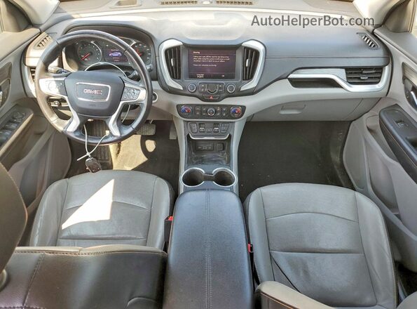 3GKALVEV4LL106833 2020 GMC TERRAIN White Widok zestawu wskaźników
