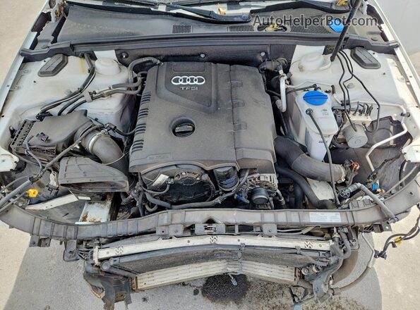 WAUFFAFL1GN007758 2016 AUDI A4 White Вид підкапотного простору