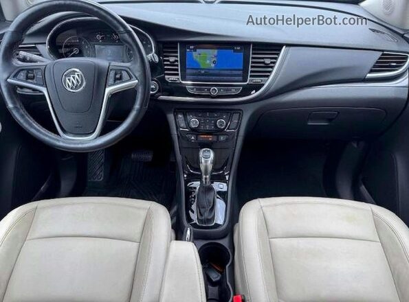 KL4CJCSM3KB734676 2019 BUICK ENCORE Желто-коричневый Вид щитка приборов