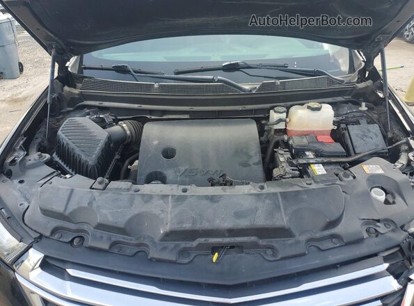 1GNERHKW0NJ163199 2022 CHEVROLET TRAVERSE Black Widok komory silnika