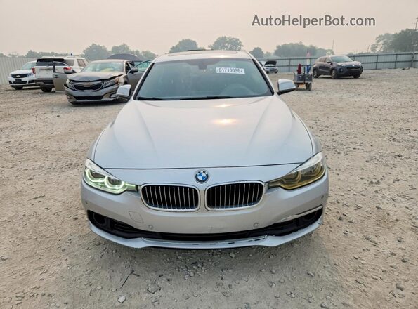 WBA8D9G32HNU63541 2017 BMW 3 SERIES White უკანა ხედი