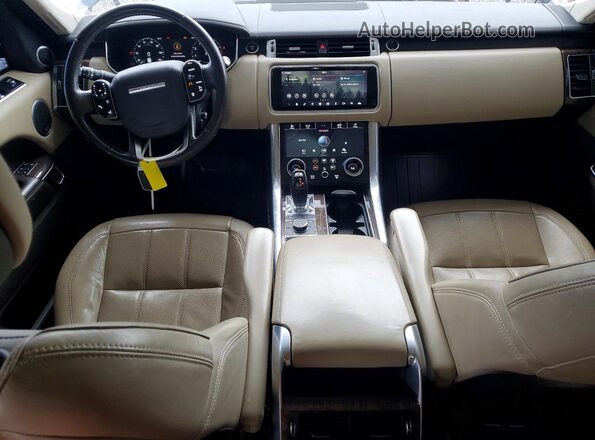 SALWR2RV9JA189536 2018 LAND ROVER RANGE Blue Vista del cuadro de instrumentos