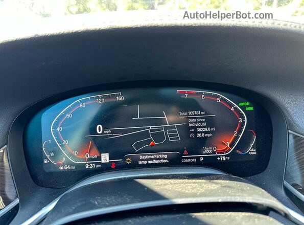 WBA7T4C07NCH73398 2022 BMW 7 SERIES Серый Вид сзади
