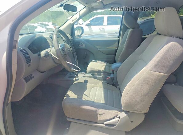 1N6BD0CT3KN704263 2019 NISSAN FRONTIER White Widok deski rozdzielczej