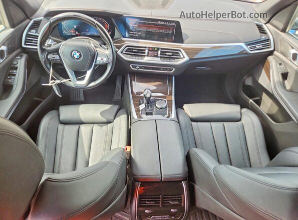 5UXCR4C09M9G71045 2021 BMW X5 Black Սարքավորումների վահանակի տեսք