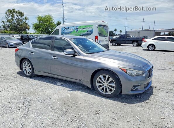 JN1EV7AP6HM732586 2017 INFINITI Q50 Silver Դիմացի տեսք