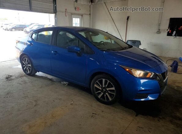 3N1CN8EV8LL898620 2020 NISSAN VERSA Blue Vista frontal