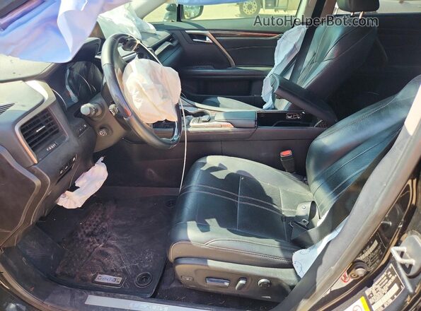 2T2BGMCA5HC016319 2017 LEXUS RX Black Vista del salpicadero