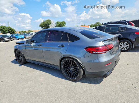 W1N0J8JB3MF922558 2021 MERCEDES-BENZ GLC-CLASS Серый Задняя правая четверть