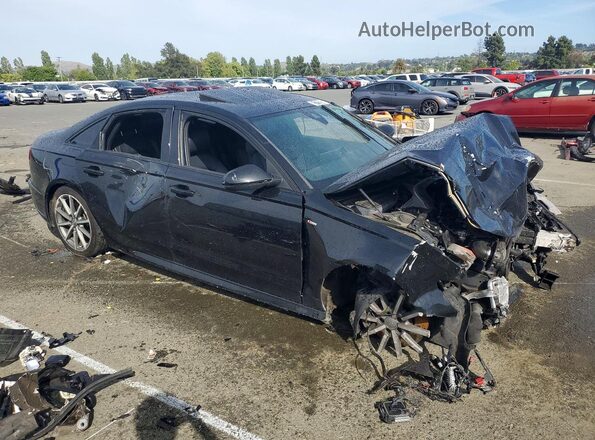 WAUG8AFC7HN039257 2017 AUDI A6 Black Դիմացի տեսք