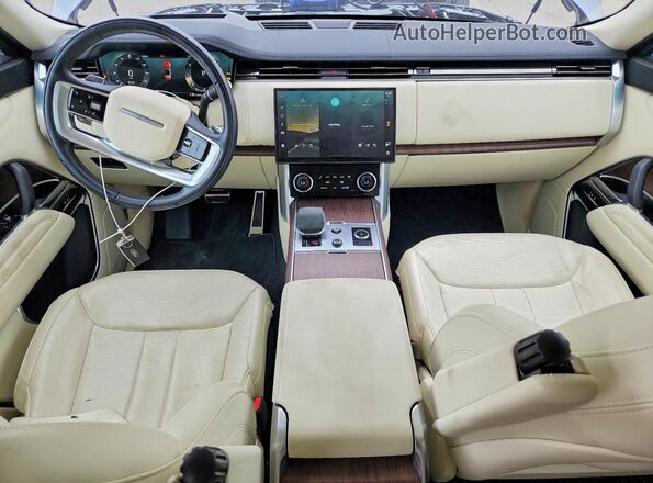 SALKP9FU8PA051925 2023 LAND ROVER RANGE Gray ხელსაწყოთა პანელის ხედი