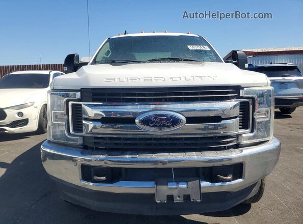 1FT8W3DT4KEF88661 2019 FORD F350 White უკანა ხედი