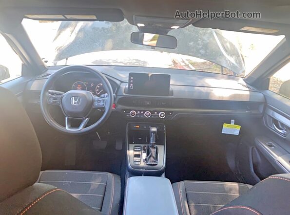7FARS5H53TE004942 2026 HONDA CR-V Black უკანა სავარძლების ხედი