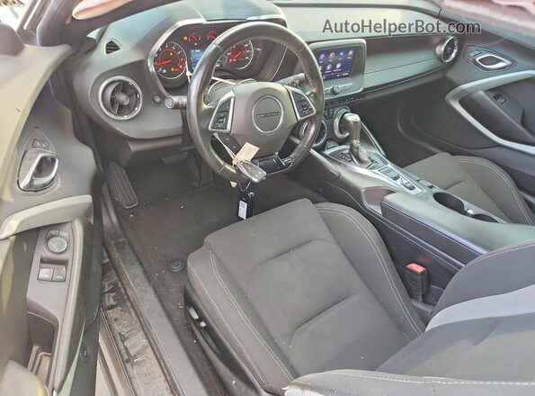 1G1FB1RX3L0135268 2020 CHEVROLET CAMARO Gray Vista del cuadro de instrumentos