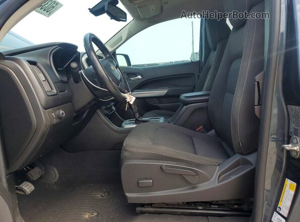 1GCHSCEA4K1300492 2019 CHEVROLET COLORADO Gray Widok deski rozdzielczej