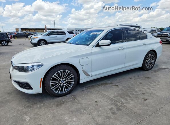 WBAJA9C59JB253480 2018 BMW 5 SERIES White Задня ліва чверть