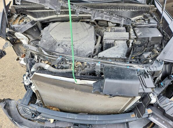 5XYP64GC1SG629414 2025 KIA TELLURIDE Black Engine compartment view