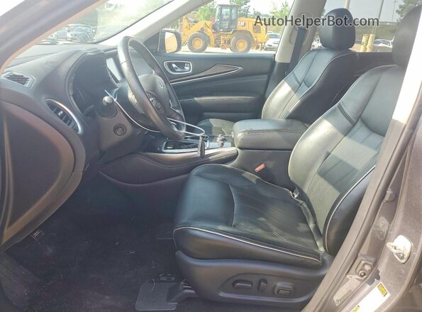 5N1DL0MN3KC564625 2019 INFINITI QX60 Gray წინა პანელის ხედი