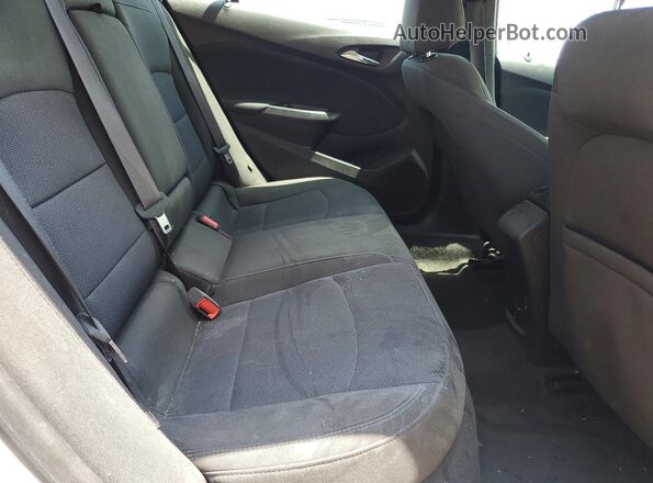 1G1BE5SM2H7279373 2017 CHEVROLET CRUZE Silver უკანა სავარძლების ხედი
