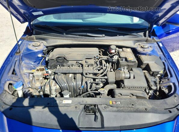 KMHLS4DG8RU820527 2024 HYUNDAI ELANTRA Blue Вид підкапотного простору