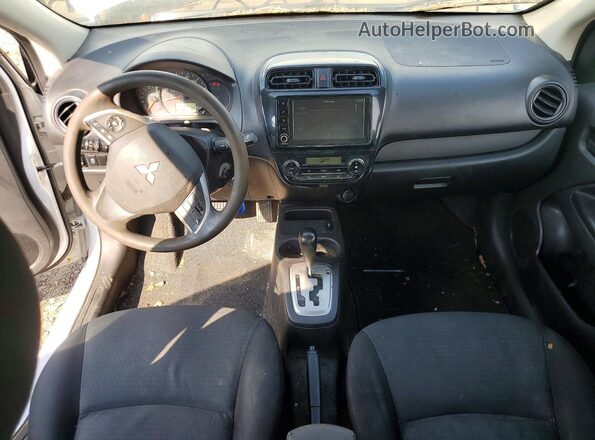 ML32FUFJ7PHF01239 2023 MITSUBISHI MIRAGE White Вид панелі приладів