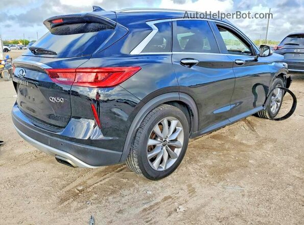 3PCAJ5M36LF111872 2020 INFINITI QX50 Black Delantero derecho