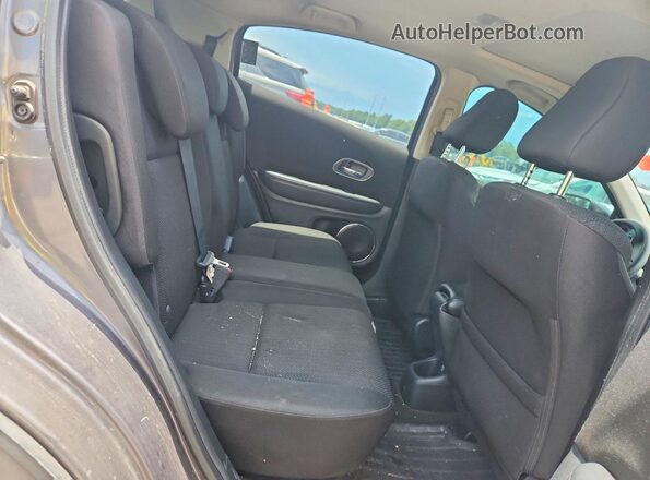 3CZRU5H52GM747433 2016 HONDA HR-V Charcoal Սալոնի հետևի տեսք